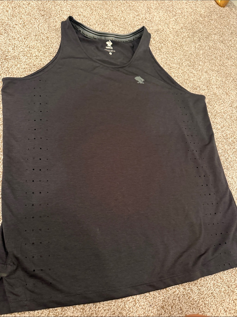Mens Rabbit Running Tank Top